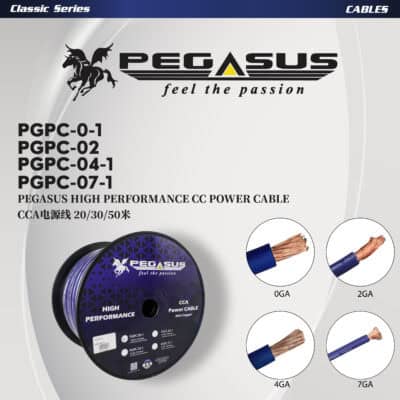 Pegasus High Performance CCA Power Cable (0/2/4/7) GA