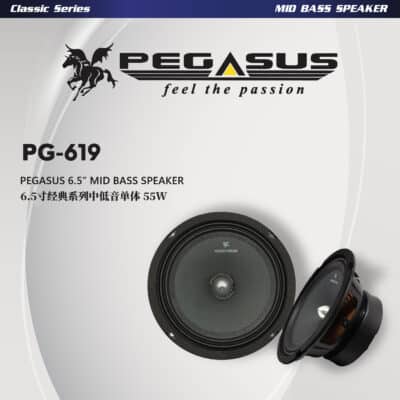 Pegasus 6.5” Mid Woofer Speaker