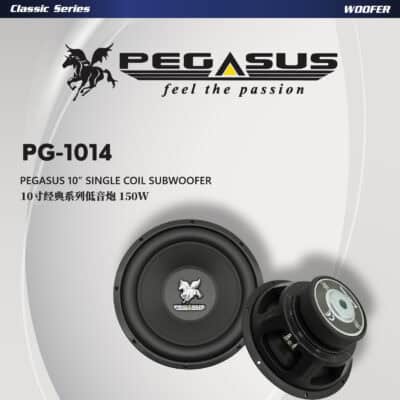Pegasus 10” Single Coil Subwoofer