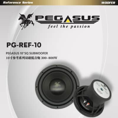 Pegasus Reference Series 10” SQ Subwoofer