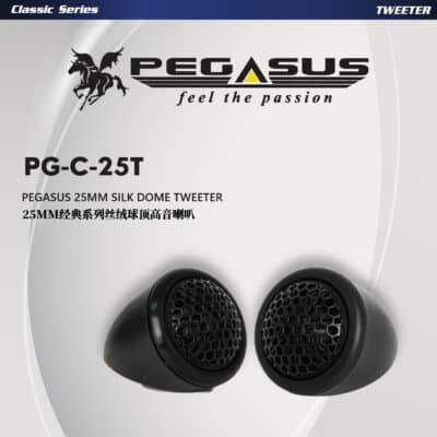 Pegasus Classic Series 25mm Silk Dome Tweeter